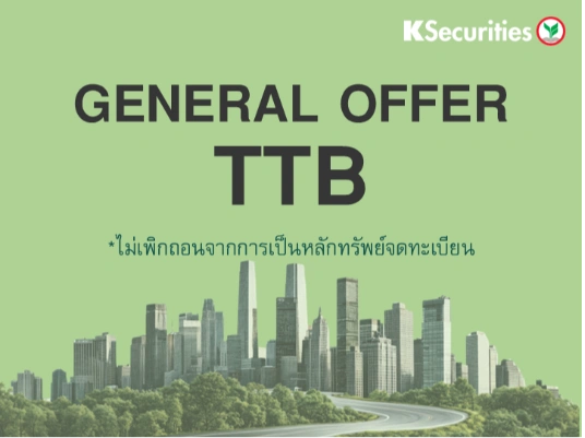 GENERAL OFFER : TTB
