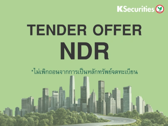 TENDER OFFER : NDR
