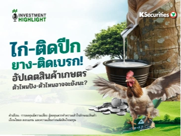 ไก่-ติดปีก ยาง-ติดเบรก! อัปเดตสินค้าเกษตร ตัวไหนปัง-ตัวไหนอาจจะยังนะ?