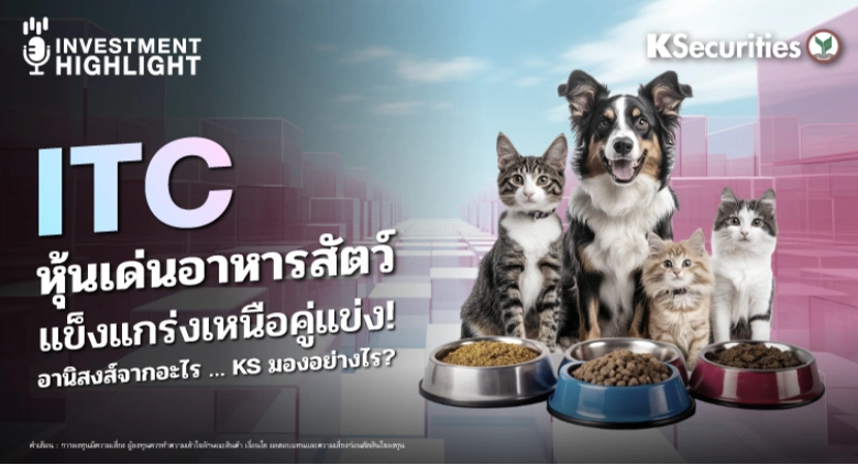 ITC หุ้นเด่นอาหารสัตว์ แข็งแกร่งเหนือคู่แข่ง! อานิสงค์จากอะไร…KS มองอย่างไร?