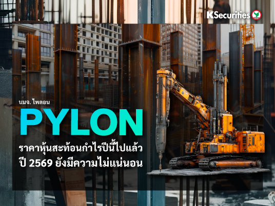 PYLON ราคาหุ้นสะท้อนกำไรแล้ว ปี 2569 ยังมีความไม่แน่นอน