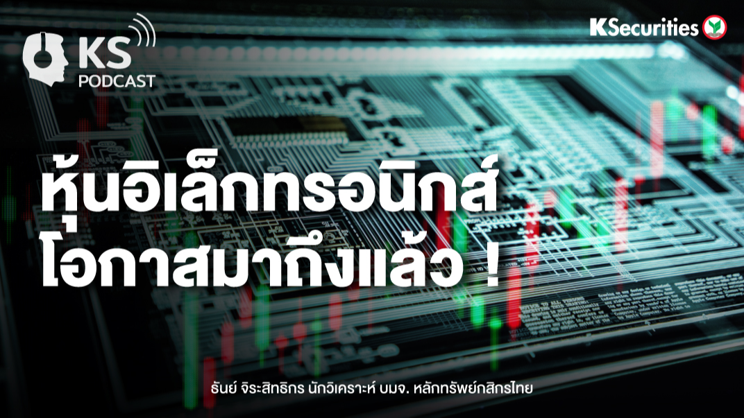 หุ้นอิเล็กทรอนิกส์โอกาสมาถึงแล้ว !