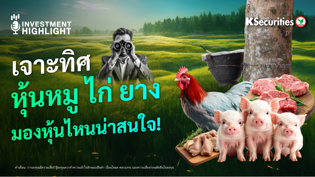 เจาะทิศ หุ้นหมู ไก่ ยาง มองหุ้นไหนน่าสนใจ
