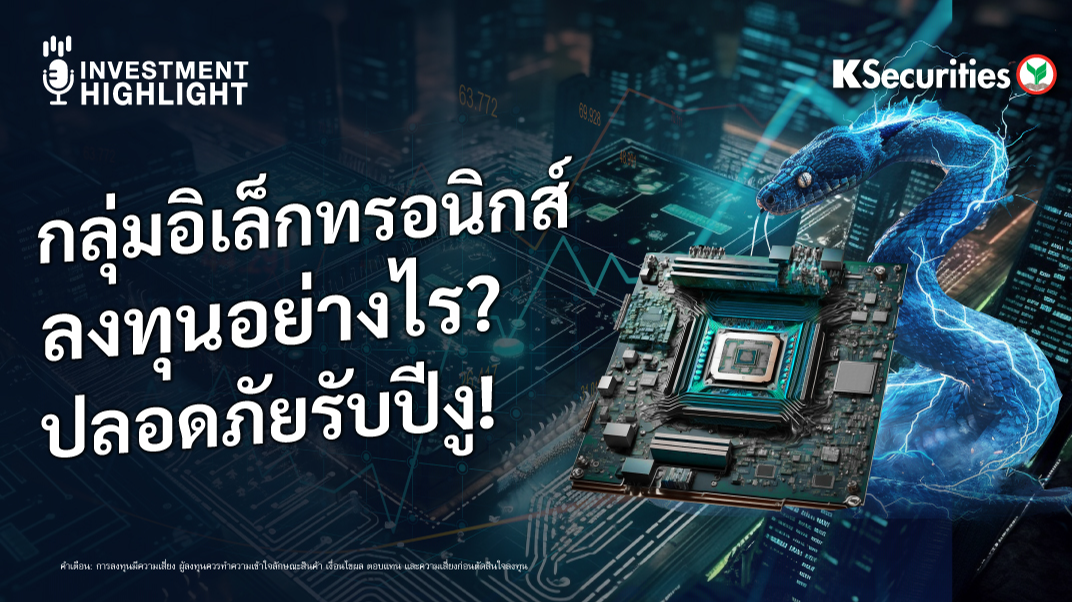 กลุ่มอิเล็กทรอนิกส์ ลงทุนอย่างไร? ปลอดภัยรับปีงู! 