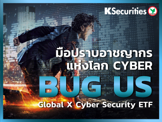 มือปราบอาชญากรแห่งโลก CYBER  BUG US: Global X Cyber Security ETF