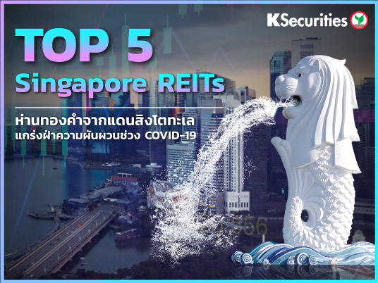 Top 5 Singapore REITs ห่านทองคำจากแดนสิงโตทะเล