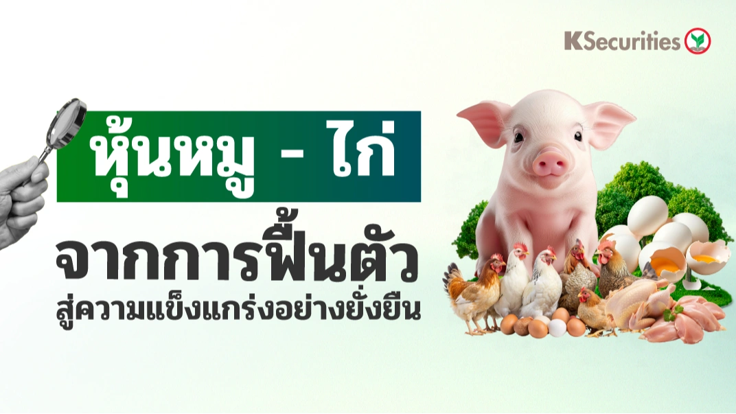 🐷🐔กลุ่มสินค้าโภคภัณฑ์: จากการฟื้นตัวสู่ความแข็งแกร่งอย่างยั่งยืน